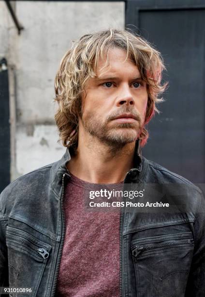 The Monster" -  Pictured: Eric Christian Olsen . While investigating a missing person's case, the team uncovers a killer who puts on shows for...