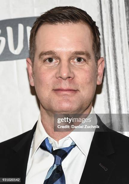 Actor Peter Krause attends the Build Series to discuss his new FOX show '9-1-1' at Build Studio on March 12, 2018 in New York City.