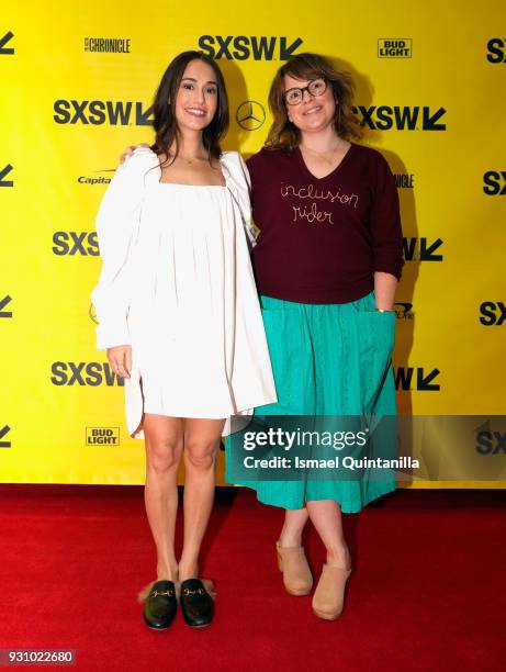 Audrey Gelman, CEO and Co-Founder of The Wing and Alyssa Mastromonaco, President of Global Communications Strategy & Talent at A&E Networks attend...