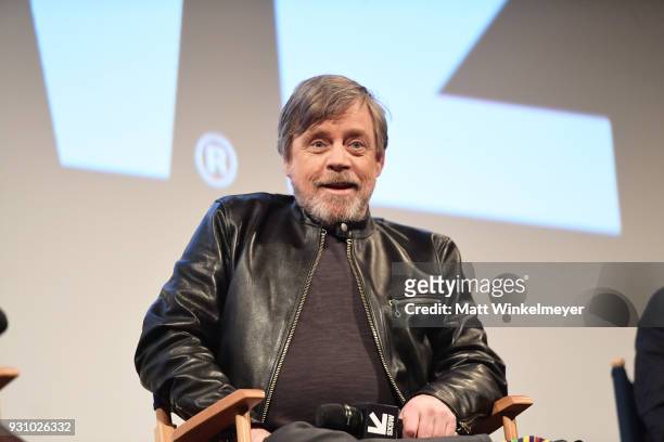 Mark Hamill attends the "The Director and The Jedi" Premiere 2018 SXSW Conference and Festivals at Paramount Theatre on March 12, 2018 in Austin,...