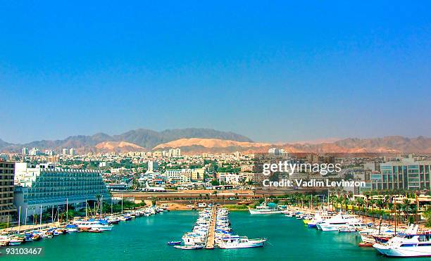 eilat  airport, israel - eilat stock pictures, royalty-free photos & images
