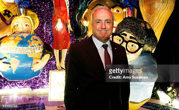 Creator of SNL Lorne Michaels attends the Barneys New York Unveils 2009 Holiday Window Celebrating 35 Years of SNL at Barneys New York on November...