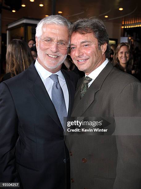 Summit Entertainment's President Rob Friedman and Co-Chairman/President Patrick Wachsberger arrive to the premiere of Summit Entertainment's "The...