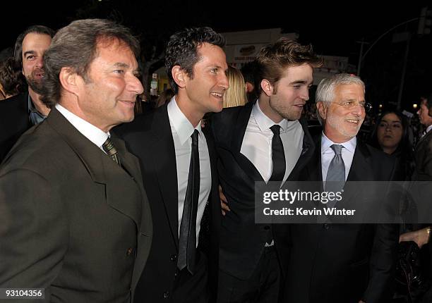 Summit Entertainment Co-Chairman/President Patrick Wachsberger , President of Worldwide Production/Acquisitions Erik Feig, actor Robert Pattinson and...