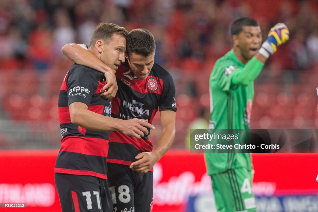 A-League Rd 22 - Western Sydney v Wellington