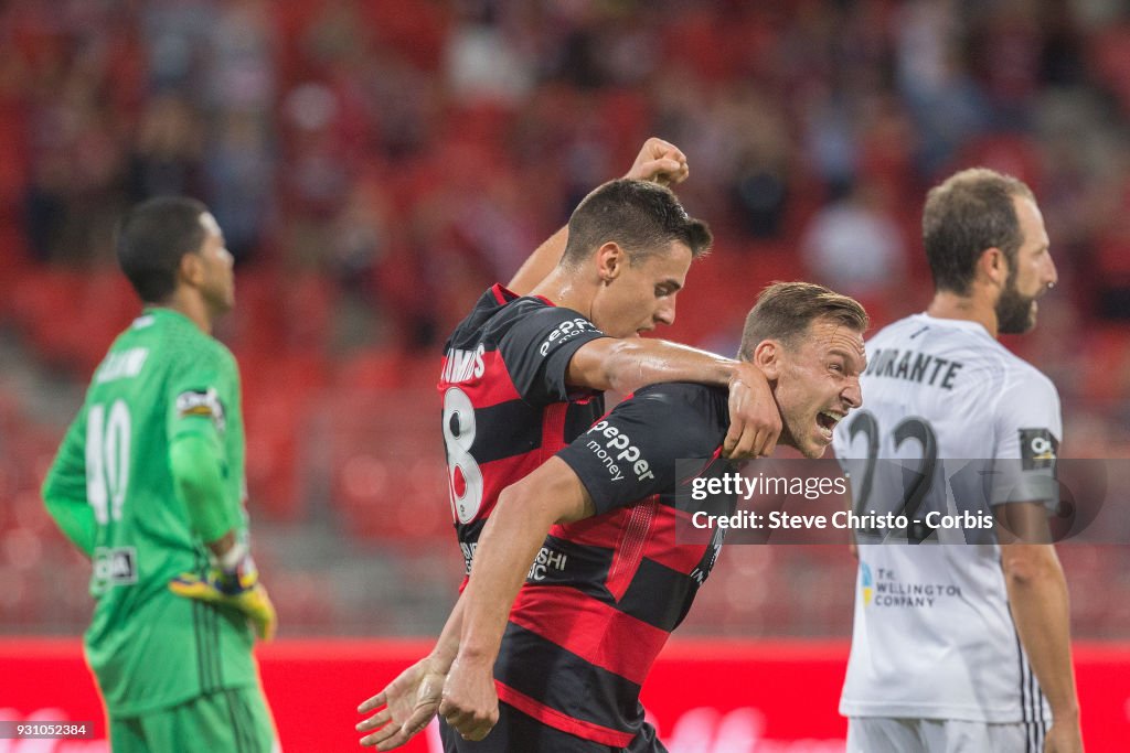 A-League Rd 22 - Western Sydney v Wellington