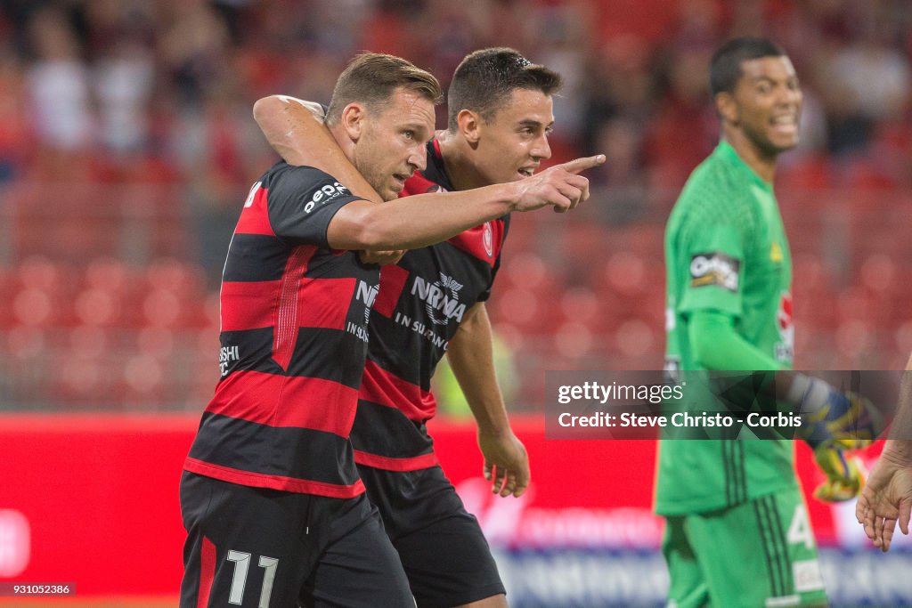 A-League Rd 22 - Western Sydney v Wellington