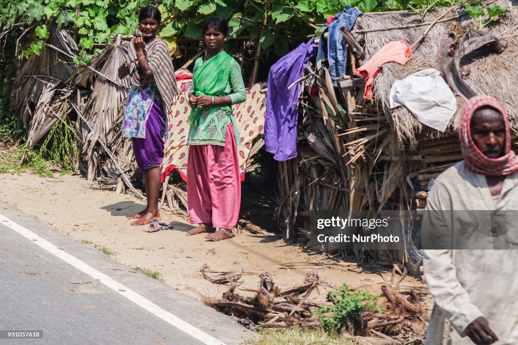 Faces of indian people