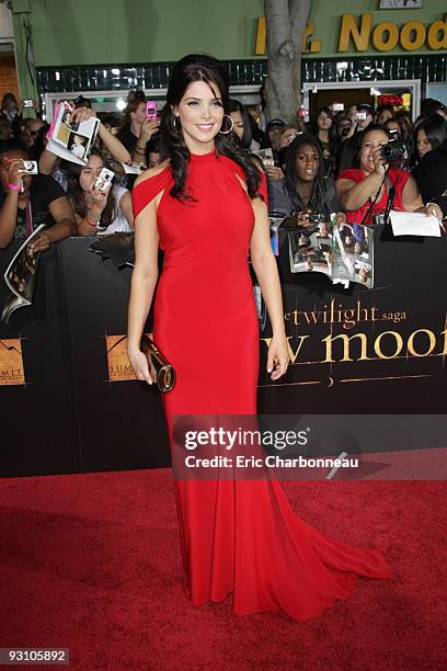 Ashley Greene at the Premiere of "The Twilight Saga: New Moon" on November 16, 2009 at Mann's Village Theatre in Westwood, California.