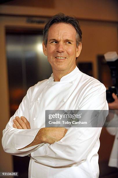 Thomas Keller attends the grand opening of Thomas Keller's Bouchon in Beverly Hills on November 16, 2009 in Beverly Hills, California.