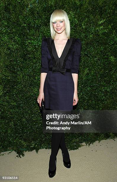 Designer Erin Fetherston poses for a photo at the CFDA/Vogue Fashion Fund Awards at Skylight Studio on November 16, 2009 in New York City.