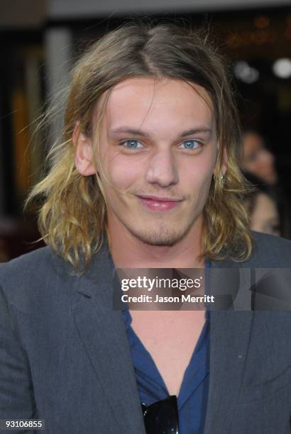 Jamie Campbell Bower arrives at the Los Angeles premiere of Summit Entertainment's 'The Twilight Saga: New Moon' at Mann Westwood on November 16,...