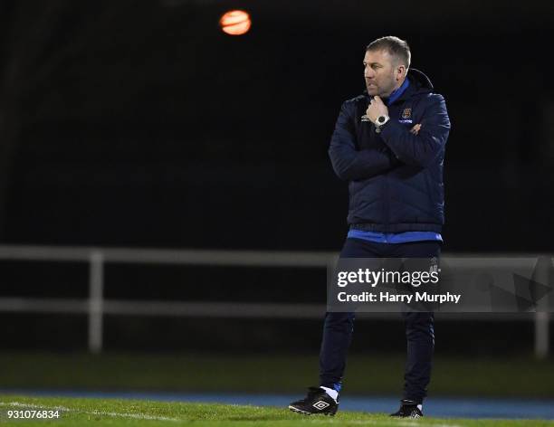 Waterford , Ireland - 12 March 2018; Waterford manager Alan Reynolds during the SSE Airtricity League Premier Division match between Waterford and...