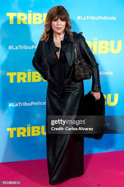 Belinda Washington attends 'La Tribu' premiere at the Capitol cinema on March 12, 2018 in Madrid, Spain.