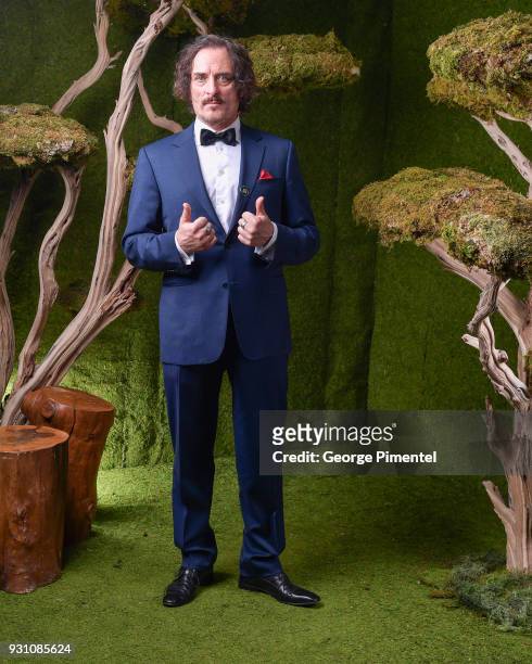 Kim Coates poses in the 2018 Canadian Screen Awards Broadcast Gala - Portrait Studio at Sony Centre for the Performing Arts on March 11, 2018 in...