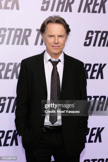 Bruce Greenwood attends the "Star Trek" DVD and Blu-Ray release party at the Griffith Observatory on November 16, 2009 in Los Angeles, California.