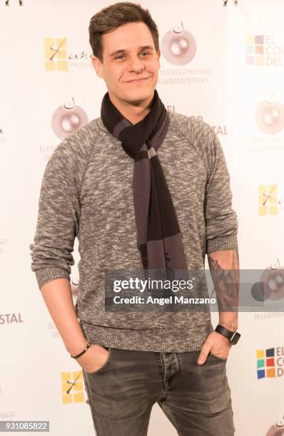 Christian Galvez attends the 'El Fantastico Hidalgo' Madrid premiere at Circulo de Bellas Artes on March 12, 2018 in Madrid, Spain.