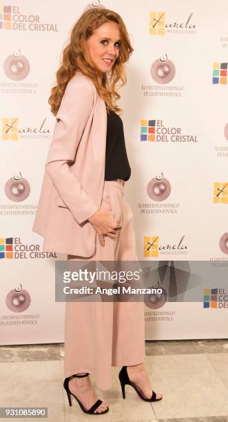 Actress Maria Castro attends the 'El Fantastico Hidalgo' Madrid premiere at Circulo de Bellas Artes on March 12, 2018 in Madrid, Spain.