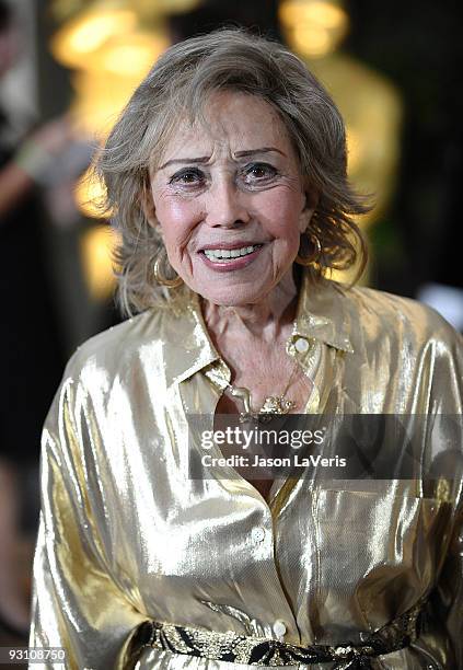 Actress June Foray attends the Academy Of Motion Pictures And Sciences' 2009 Governors Awards Gala at the Grand Ballroom at Hollywood & Highland...