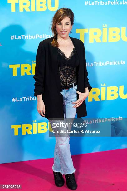 Celia de Molina attends 'La Tribu' premiere at the Capitol cinema on March 12, 2018 in Madrid, Spain.