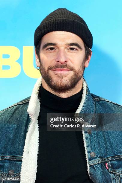 Alfonso Bassave attends 'La Tribu' premiere at the Capitol cinema on March 12, 2018 in Madrid, Spain.