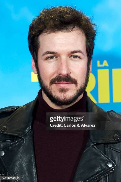 Jorge Suquet attends 'La Tribu' premiere at the Capitol cinema on March 12, 2018 in Madrid, Spain.