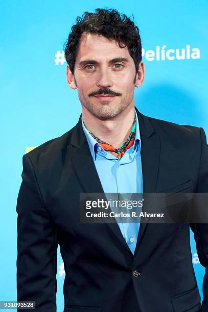 Paco Leon attends 'La Tribu' premiere at the Capitol cinema on March 12, 2018 in Madrid, Spain.