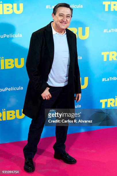 Mariano Pena attends 'La Tribu' premiere at the Capitol cinema on March 12, 2018 in Madrid, Spain.
