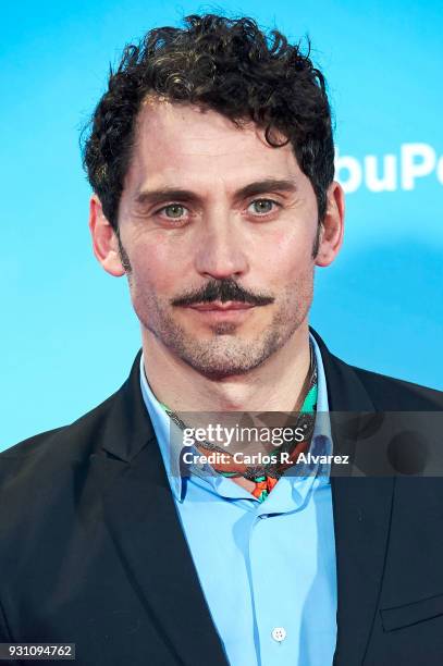 Paco Leon attends 'La Tribu' premiere at the Capitol cinema on March 12, 2018 in Madrid, Spain.