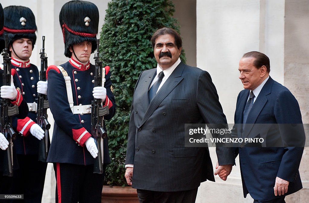 Italian Prime Minister Silvio Berlusconi