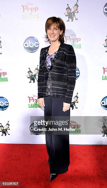 Co-Chairman, Disney Media Networks and President, Disney*ABC Television Group Anne Sweeney attends the "Prep & Landing Premiere" hosted by the Disney...