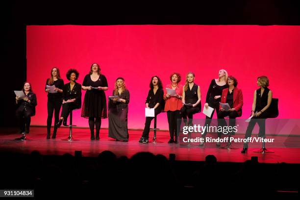 Catherine Arditi, Alison Wheeler, Rachel Khan, Charlotte Gaccio, Christelle Chollet, Sophia Aram, Andrea Ferreol, Eden Ducourant, Chloe Jouannet,...