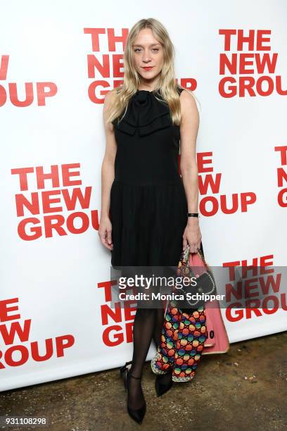 Chloe Sevigny attends The New Group 2018 Gala at Tribeca Rooftop on March 12, 2018 in New York City.