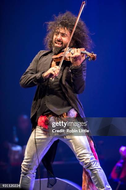 Ara Malikian performs at The Barbican Centre on March 12, 2018 in London, England.