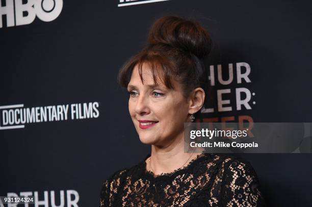 Director, Arthur Miller: Writer, Rebecca Miller attends the "Arthur Miller: Writer" New York Screening at the Celeste Bartos Theater at the Museum of...