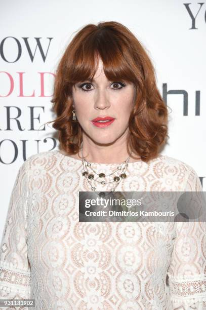 Molly Ringwald attends Chico's #HowBoldAreYou NYC Event at Joe's Pub on March 12, 2018 in New York City.