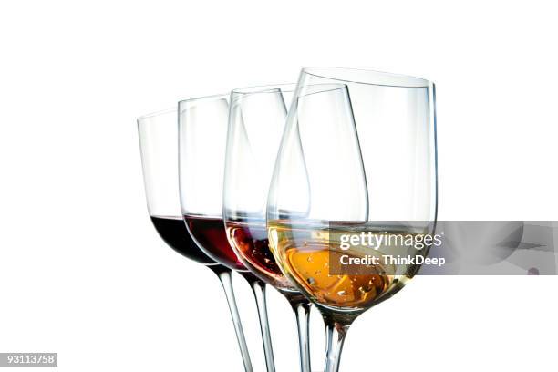 couleurs de vin - verre vin rouge photos et images de collection