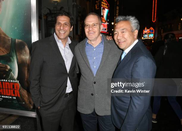 President of Metro-Goldwyn-Mayer Jonathan Glickman, Toby Emmerich, President and Chief Content Officer, Warner Bros. Pictures Group, and Kevin...