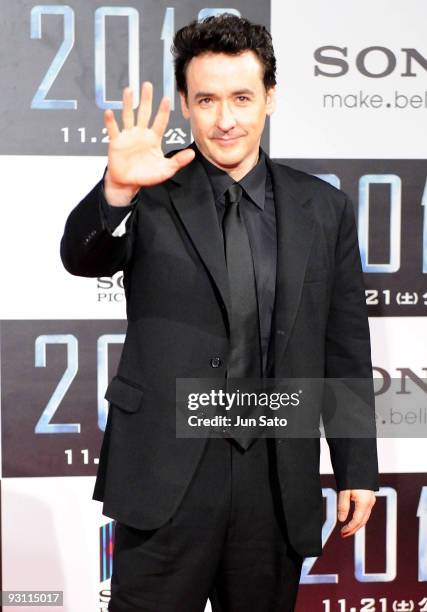 Actor John Cusack attends "2012" Japan Premiere at Roppongi Hills Arena on November 17, 2009 in Tokyo, Japan. The film will open on November 21 in...