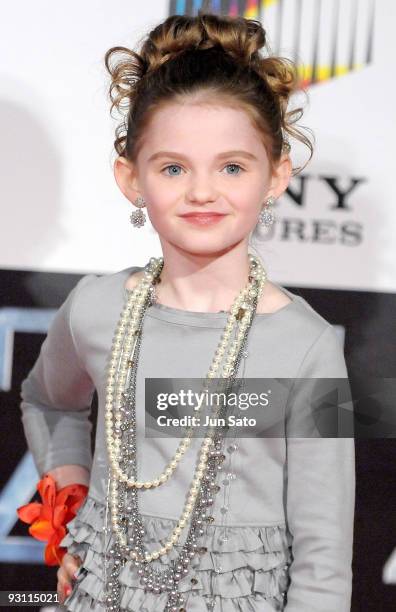 Actress Morgan Lily attends "2012" Japan Premiere at Roppongi Hills Arena on November 17, 2009 in Tokyo, Japan. The film will open on November 21 in...