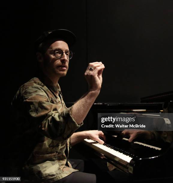 Composer Matt Gould attends The Dramatists Guild Foundation Salon with Matt Gould on March 12, 2018 at StellarTower in New York City.