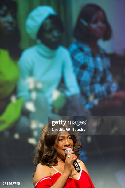 Mary Wilson discusses her career at GRAMMY Museum Mississippi on March 9, 2018 in Cleveland, Mississippi.