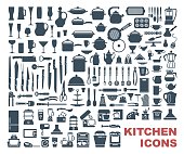 Set of high quality kitchen icons