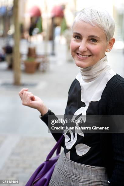 Spanish businesswoman Carla Royo Villanova attends a photo session on November 17, 2009 in Madrid, Spain.