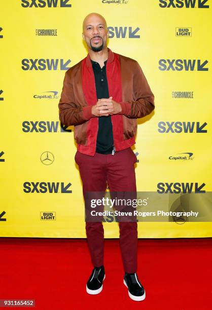 Common attends Featured Session: The Chi during SXSW at Austin Convention Center on March 12, 2018 in Austin, Texas.