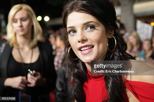Ashley Greene at the Premiere of "The Twilight Saga: New Moon" on November 16, 2009 at Mann's Village Theatre in Westwood, California.