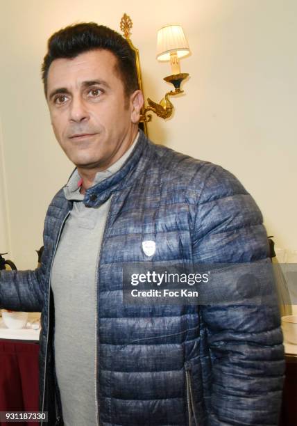 Albert Kassabi from Les Forbans band attend Citestars 20th Anniversary on Hotel Intercontinental on March 12, 2018 in Paris, France.