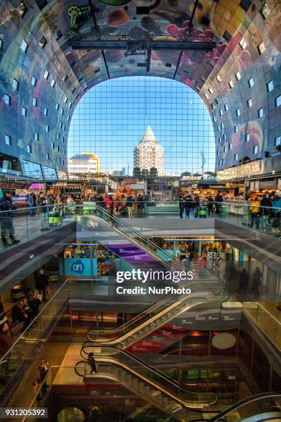 The Markthal or The Market Hall is one of the most famous landmarks of Rotterdam and The Netherlands. There horseshoe shaped buildings that opened in...