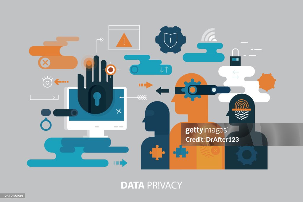 Graph Privacy Data Privacy Concept High-Res Vector Graphic - Getty Images