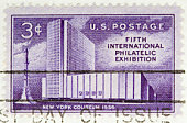 Vintage 1956 US Postage Stamp Philatelic Exhibition